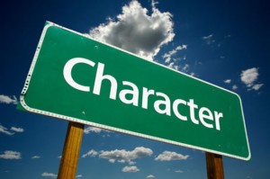 character sign